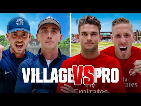 VILLAGE CRICKETERS vs 90MPH BOWLER & MYSTERY SPINNER | Can we survive an over?