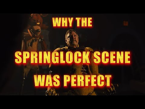 Why The FNAF Movie SPRINGLOCK FAILURE SCENE Was Perfect