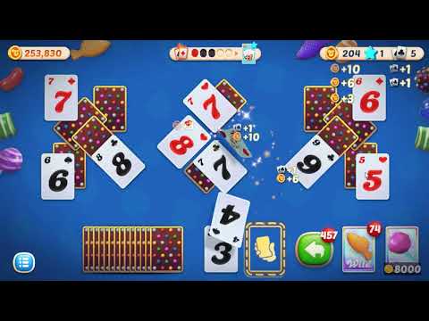 Candy Crush Solitaire Level 598 - NO BOOSTERS GAMEPLAY 🍬🃏 | SKILLGAMING ✔️