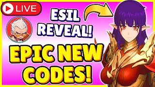 NEW CODES & ESIL KOREAN TRANSLATED STREAM! ESIL PREVIEW & NEW UPDATES! [Solo Leveling: Arise]