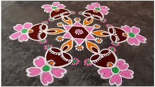 Pongal Special Rangoli Design 2025/ Margazhi / Rangoli / Kolam / Muggulu / New / Sashti Pooja / Easy