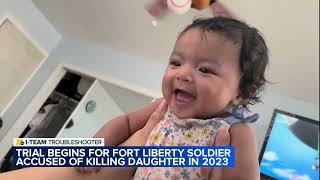 Trial starts for Fort Liberty soldier charged with killing his infant daughter