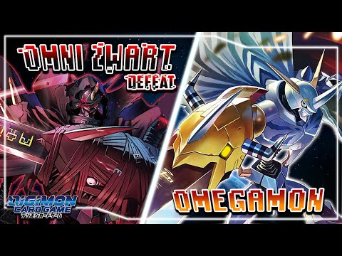 Digimon Card Game : Omnimon Zwart D (Black) VS Omnimon X (Blue)