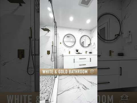 Could you keep this all-white bathroom clean?