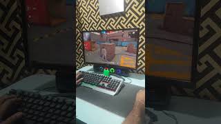 1V1 PC handcam gameplay in free fire 🎯 #shorts #short #gurjar99yt