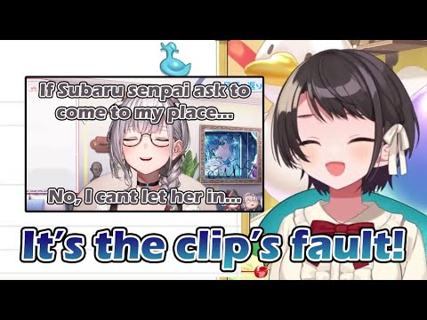 Subaru saw a clip of Noel and feels awkward about it [hololive/ENG Sub]