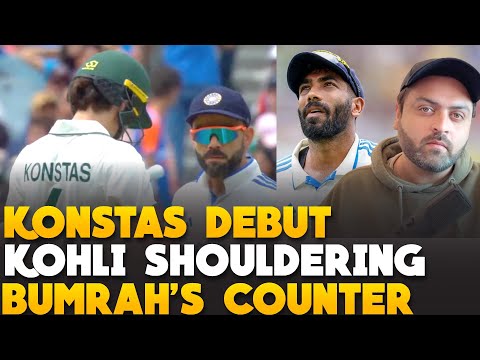 Konstas debut, Kohli shouldering, Bumrah's counter highlight Boxing Day at MCG | India vs Australia