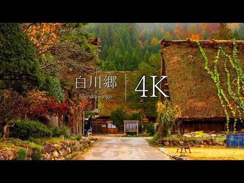 [2023] 20 autumn leaves spots in Shirakawa-go, Japan's three most unexplored regions - JAPAN in 4K