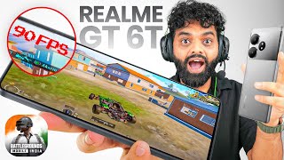 Realme GT 6T : BGMI Test with FPS After 5 Months Review