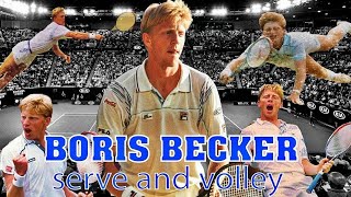 Boris Becker 🇩🇪 Serve & Volley in Perfection.