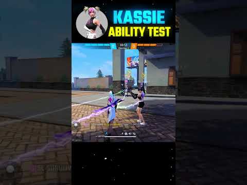 New OP Character KASSIE 🔥 ABILITY TEST l #shorts #freefire | FireEyes Gaming