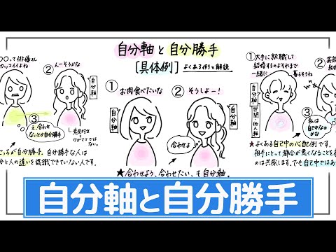 【自分軸と自分勝手の違い】わがままが気になる人へ。場面での対比を見て整理しよう