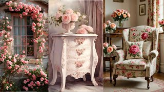 🌷ROMANTIC SHABBY CHIC COTTAGE HOMETOUR: Awaken Your Creative Spirit |Redesign Decor in Vintage Charm