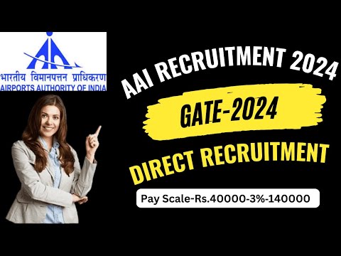 AAI NEW VACANCY 2024 | Gate-2024 | @Salary-1,40,000pm