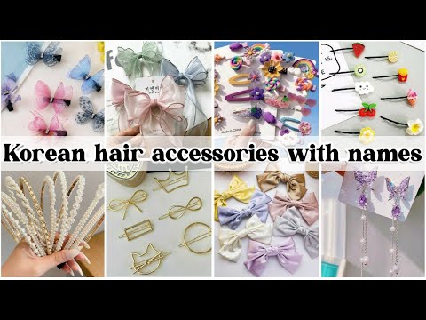 Korean hair accessories with names • Cute hair accessories for girls • STYLE POINT