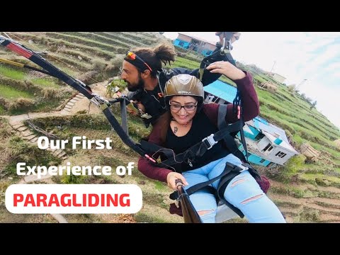 Paragliding at Khajjiar | @paraglidingvibes #paragliding  | first experience of paragliding