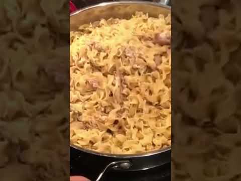 How to make the BEST chicken & noodles 🔥 #chicken #noodles #chickennoodles