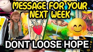 💕Message for your upcoming week💕blessings💫hindi/english tarot 🙏timeless tarot🤍🕊️🥀🌟