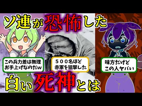 劇的に不利な状況でも大勝利した伝説のスナイパー【ずんだもん歴史解説】