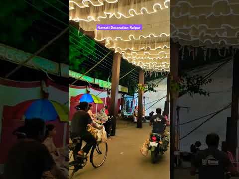 Raipur Durga Pandal 2024 ll Raipur navratri decoration