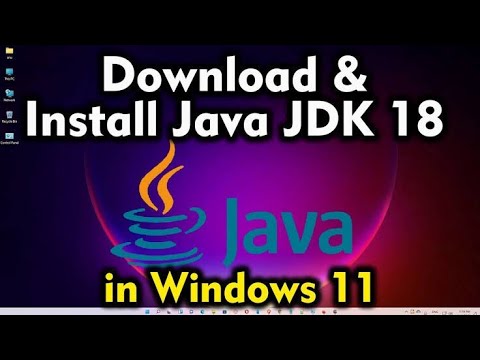 Download java 18 and install in windows 10/11 #java18 #java #javatcoding