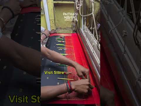 Making of Sankranti Special Colour #traditional #silk #saree #wear #shop