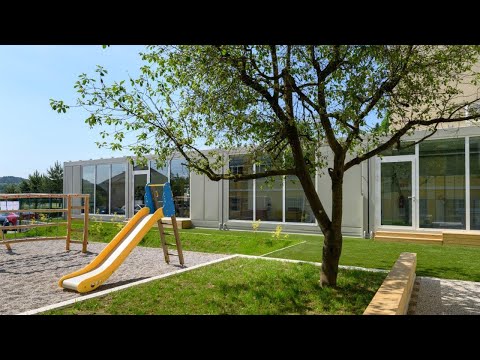 Primary school Preska Medvode, Slovenia - modular space solution reference