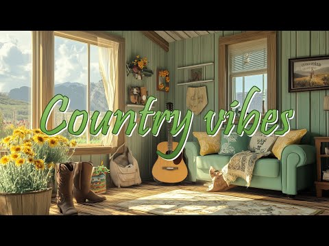 Cozy and Chillin' COUNTRY MUSIC Playlist with Acoustic Guitar 🤠🎸