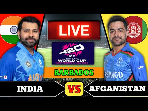 🔴 Live: India vs Afghanistan T20 World Cup Super 8, Live Match Score | IND vs AFG Live match Today