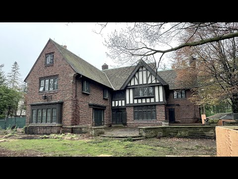 Gold Medal Winning Olympian’s ABANDONED $8,000,000 1938 Tudor Estate Home | UNTOUCHED FOR 90 YEARS