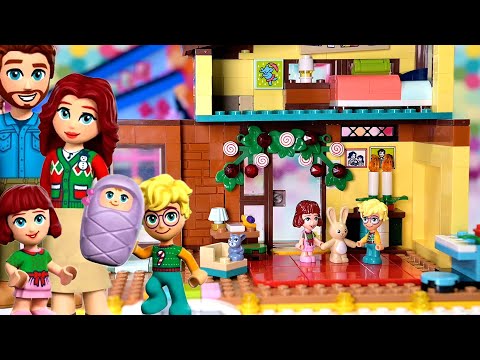 Making Paisley's House bigger for the Xmas Advent Calendar 🎄 LEGO Friends custom build