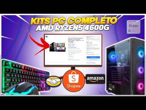 SEU PRIMEIRO PC GAMER PODERIA SER UM DESSES KITS COMPLETO (Ryzen 5 4600g)