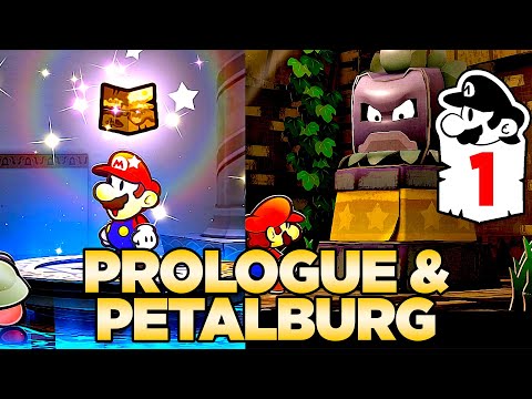 Prologue, Blooper, & Petalburg - Paper Mario: The Thousand-Year Door Switch - 100% Walkthrough 1