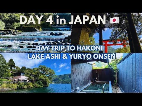 DAY 4 in Japan Trip to HAKONE, BULLET TRAIN ride and a RELAXING spa.