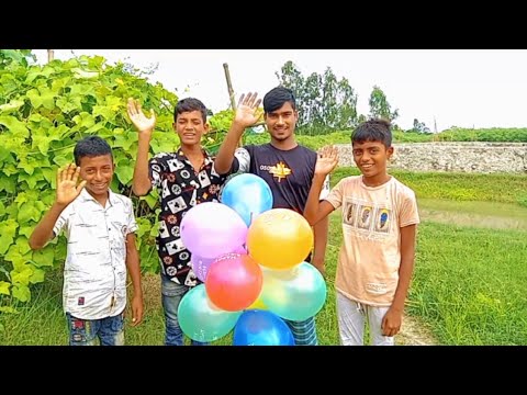 Have fun popping balloons and learn the names of colors। kids episode-9