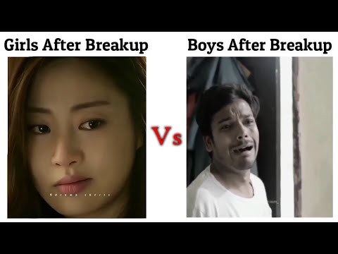 Girls After Breakup Vs Boys After Breakup !! Memes #viralmemes #memes