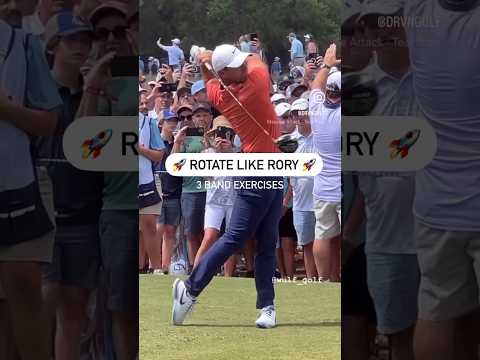 Rotate like Rory to take your golf swing to the next level 🏌🏻‍♂️ #DRVN #GOLFFITNESS