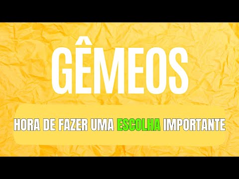 ♊️ GÊMEOS💥SENTINDO O PESO DA RESPONSABILIDADE. A SUA ESCOLHA PERMANECERÁ POR MUITO TEMPO EM SUA VIDA