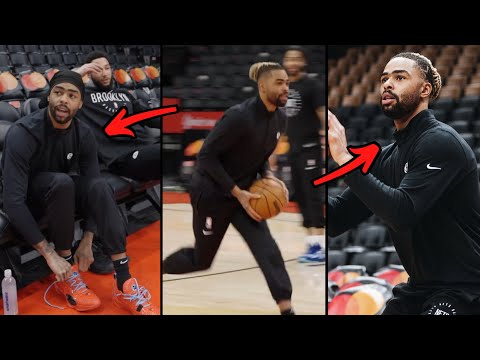 D'Angelo Russell First Practice With Ben Simmons & Brooklyn Nets!