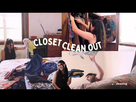 EXTREME SUMMER CLOSET CLEAN OUT 2024  🧺 | Declutter & Organize With Me! 🧹✨