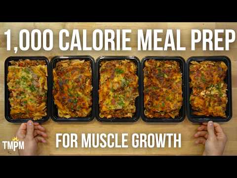 High Calorie Meal Prep for Muscle Gain | Big Boy Baked Penne