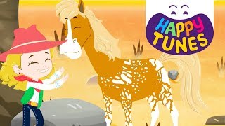 My Appaloosa Pony, Official Video, Kids Songs - Happy Tunes