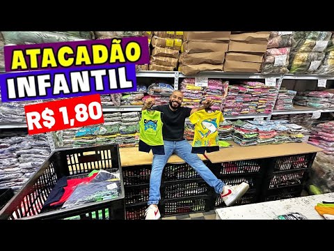 I FOUND IT | MEGA FACTORY STORE For R$7.59 CHILDREN'S FASHION IN BRÁS WHOLESALE +CHEAP MARCH 25 C...