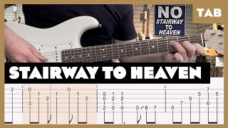 Led Zeppelin - Stairway to Heaven - Guitar Tab | Lesson | Cover | Tutorial