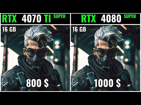 RTX 4070 Ti SUPER vs RTX 4080 SUPER  - Test in 12 Games l 1080p l 1440p l 2160p