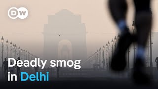 Air pollution in Indian capital Delhi hits dangerous levels | DW News