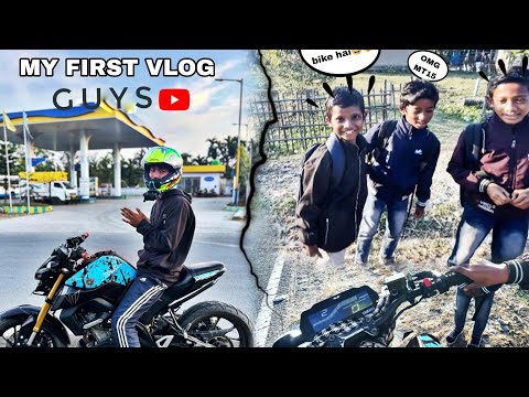 MY FIRST VLOG GUYS || MOTOVLOGING SOLO RIDE FULL GRAPHYCS 💥@Komol_brother