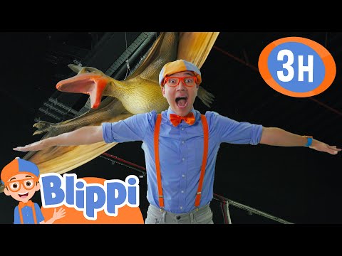 Learning Dinosaur Talk: Blippi’s Day with the Dinosaurs! | Blippi | Kids TV Shows