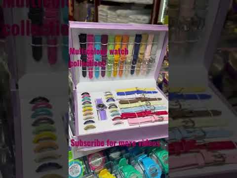 Watch collections./Multicoloured watches./Ladies watches./India silk house in dubai./#shorts