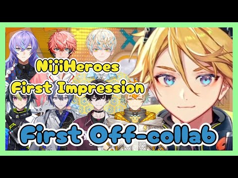 Wilson's First Impression of Niji Heroes From Their First Off-Collab